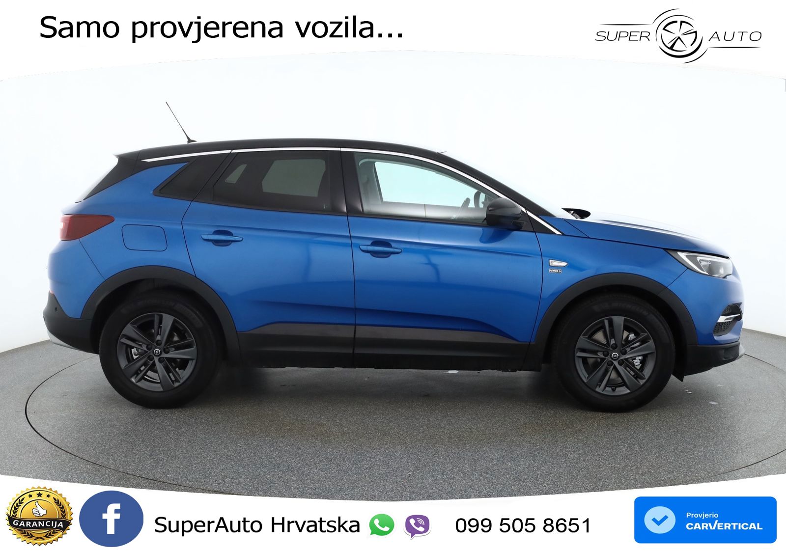 Opel Grandland X 1.2 Turbo (130 KS) LED+GR SJED+ACC