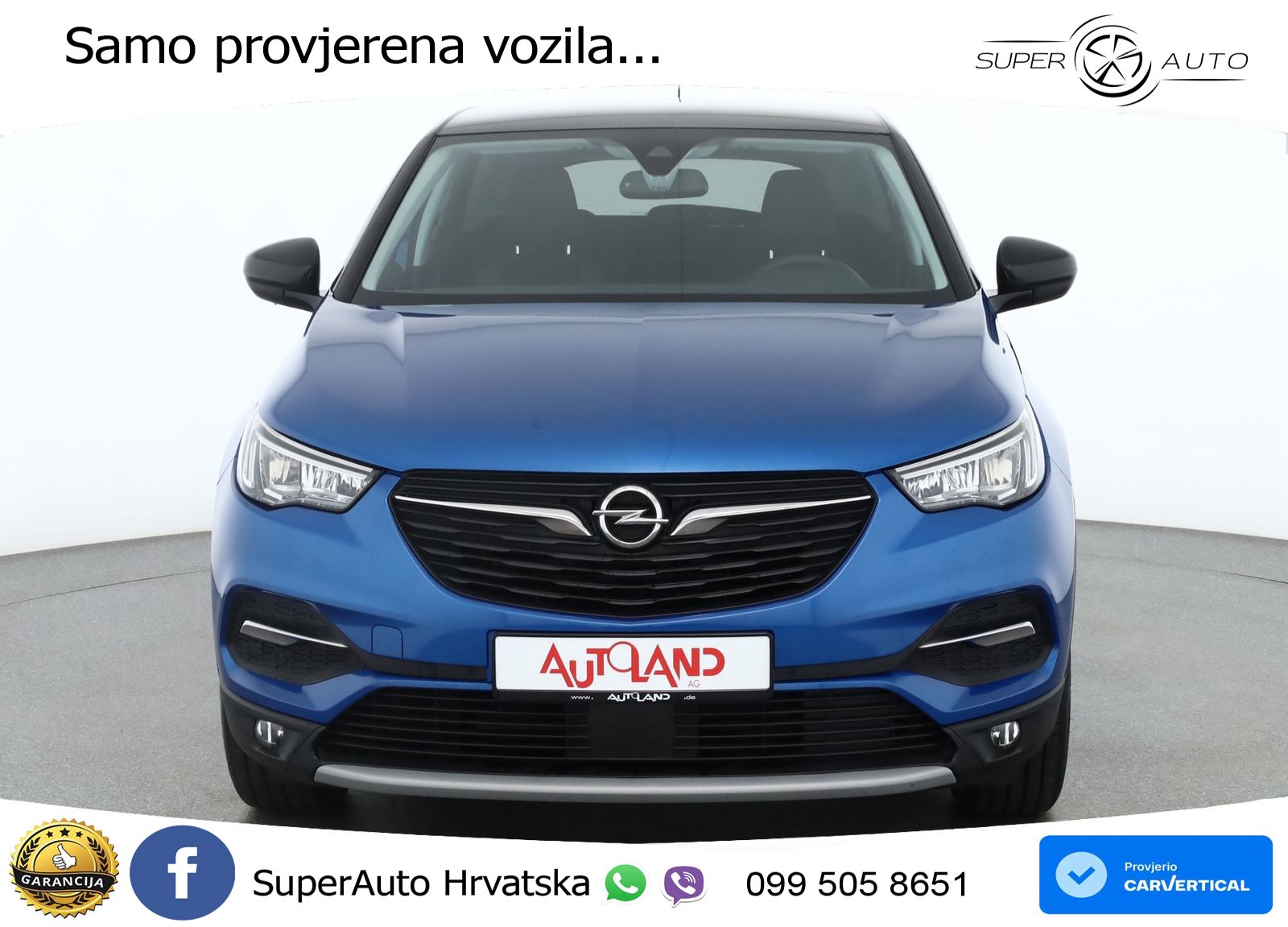 Opel Grandland X 1.2 Turbo (130 KS) LED+GR SJED+ACC