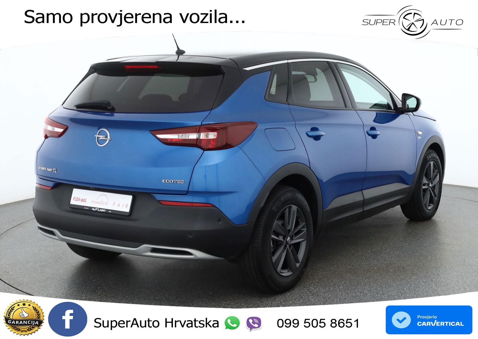 Opel Grandland X 1.2 Turbo (130 KS) LED+GR SJED+ACC