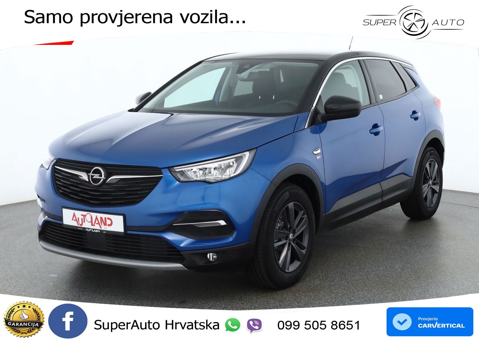Opel Grandland X 1.2 Turbo (130 KS) LED+GR SJED+ACC