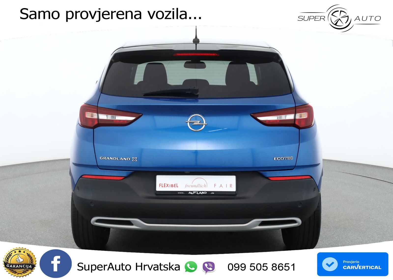 Opel Grandland X 1.2 Turbo (130 KS) LED+GR SJED+ACC