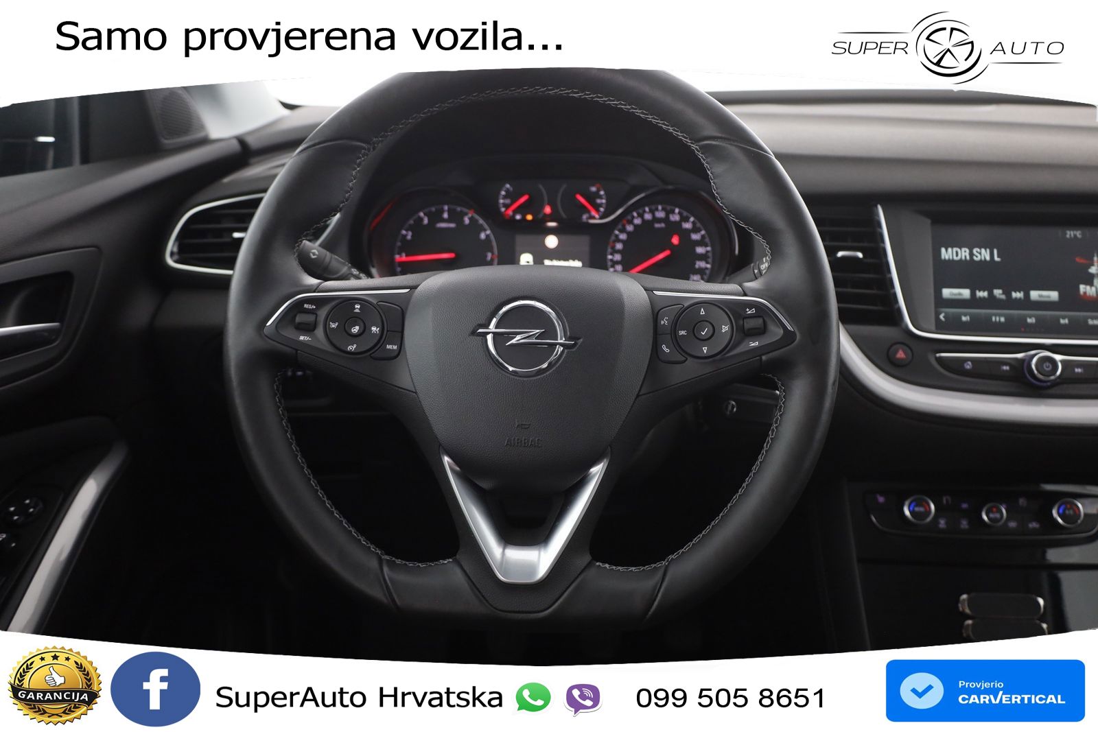Opel Grandland X 1.2 Turbo (130 KS) LED+GR SJED+ACC