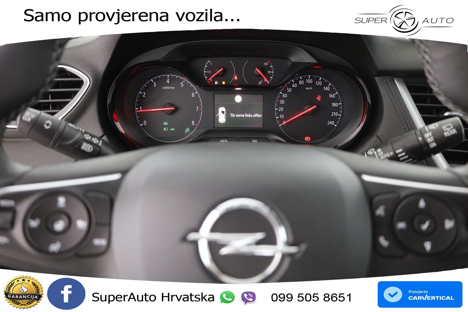 Opel Grandland X 1.2 Turbo (130 KS) LED+GR SJED+ACC
