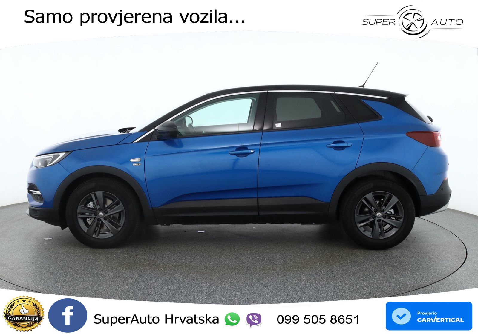 Opel Grandland X 1.2 Turbo (130 KS) LED+GR SJED+ACC
