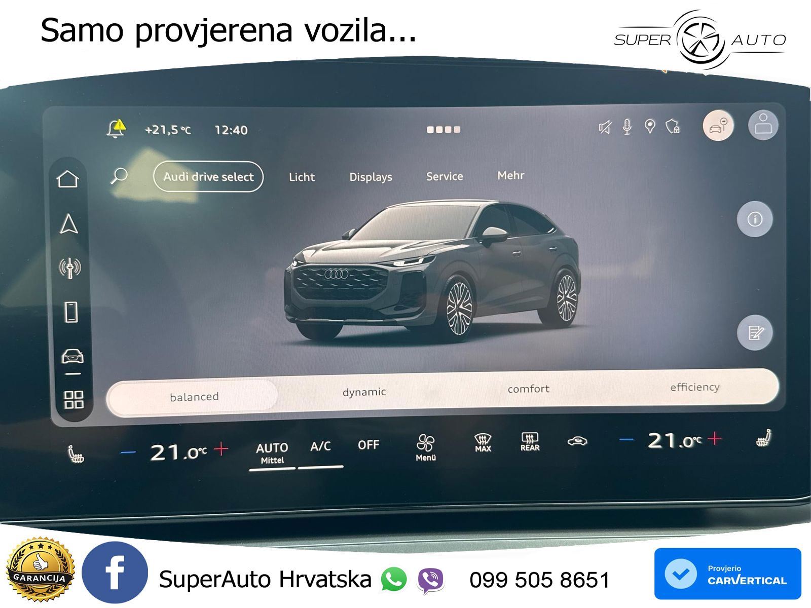 Audi Q3 Sportback 2.0 TDI (150 KS) S tronic LED+GR SJED+ACC