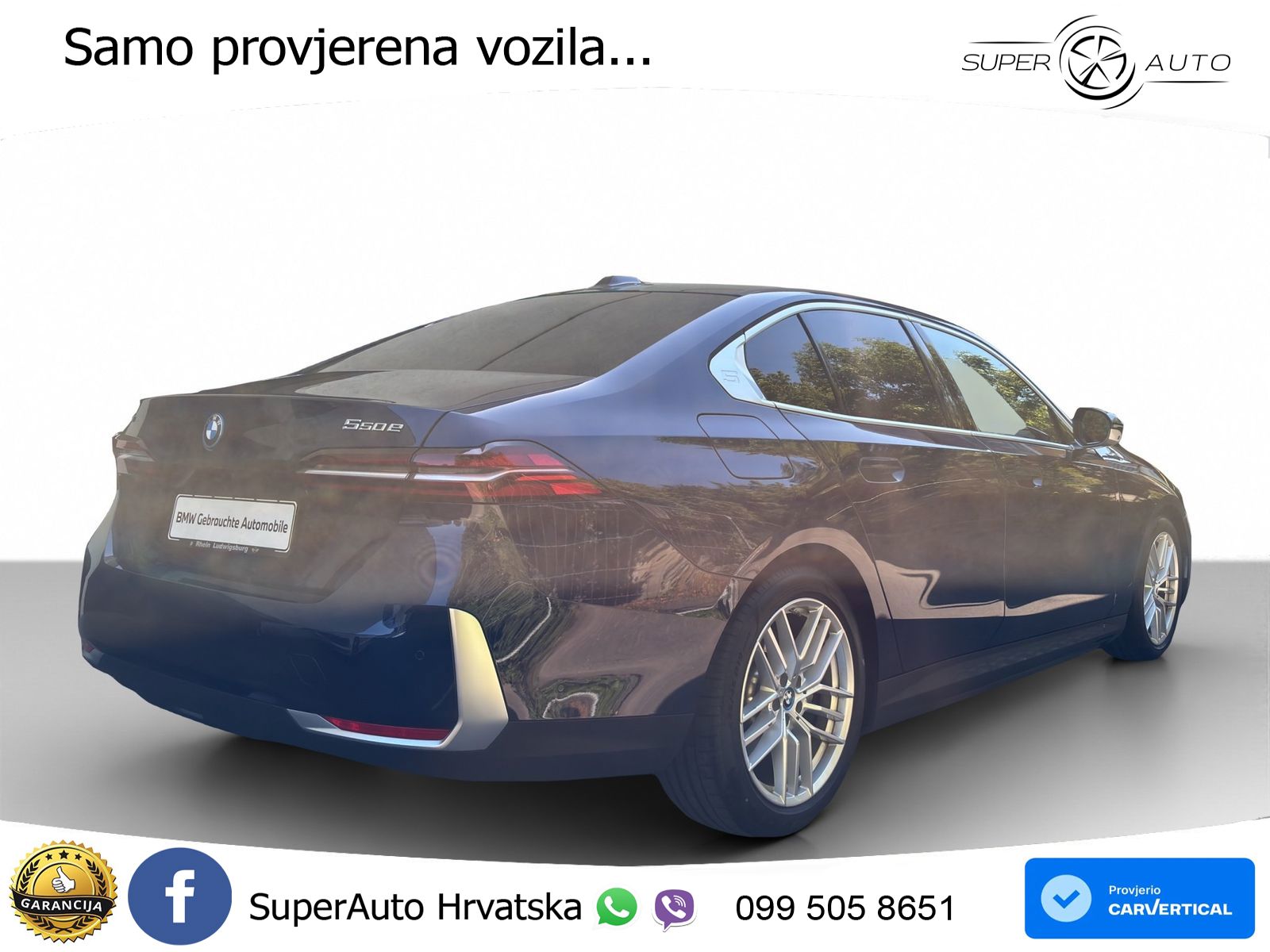 BMW 550e (489 KS) xDrive Steptronic LED+GR SJED+ACC