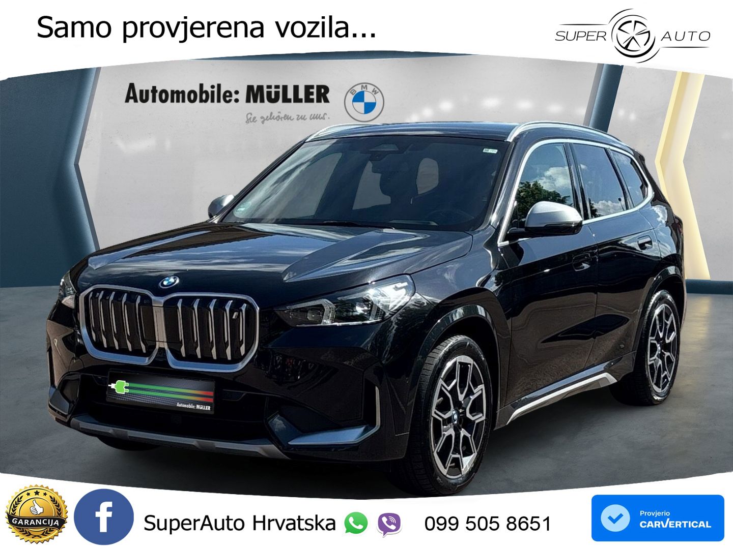 BMW iX1 68 kWh (313 KS) xDrive30 LED+GR SJED+ACC