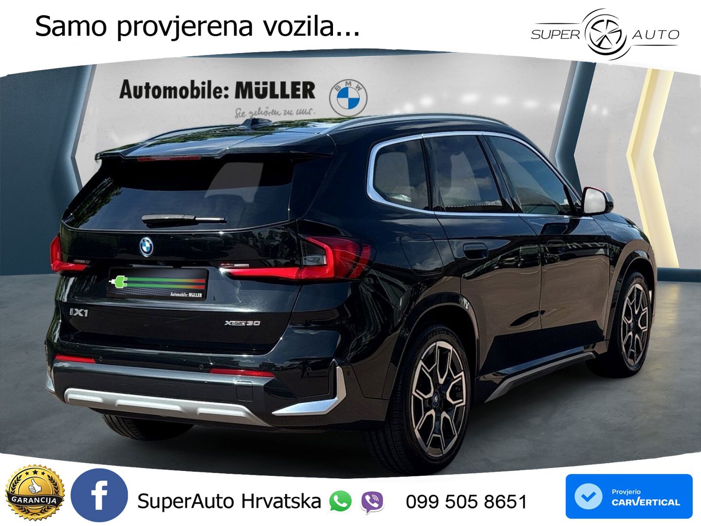 BMW iX1 68 kWh (313 KS) xDrive30 LED+GR SJED+ACC