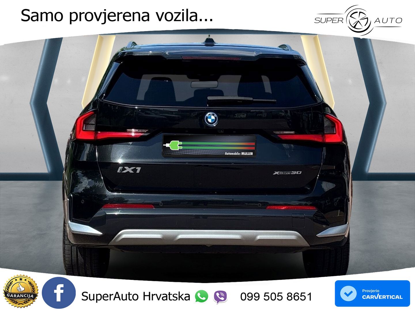 BMW iX1 68 kWh (313 KS) xDrive30 LED+GR SJED+ACC