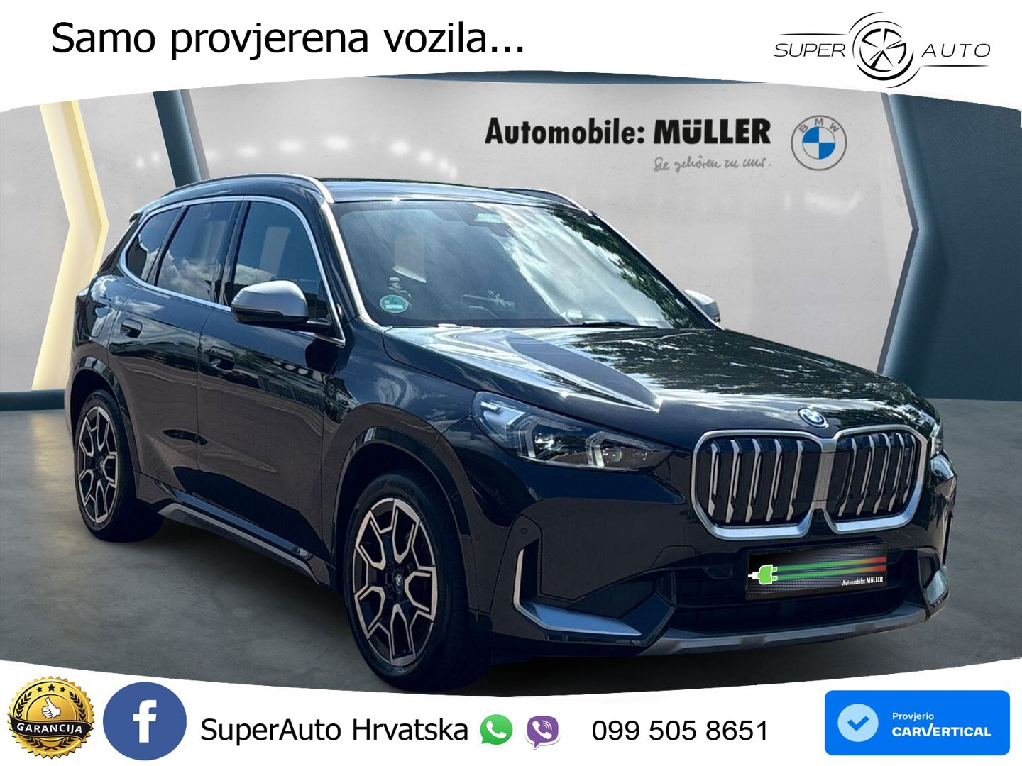 BMW iX1 68 kWh (313 KS) xDrive30 LED+GR SJED+ACC