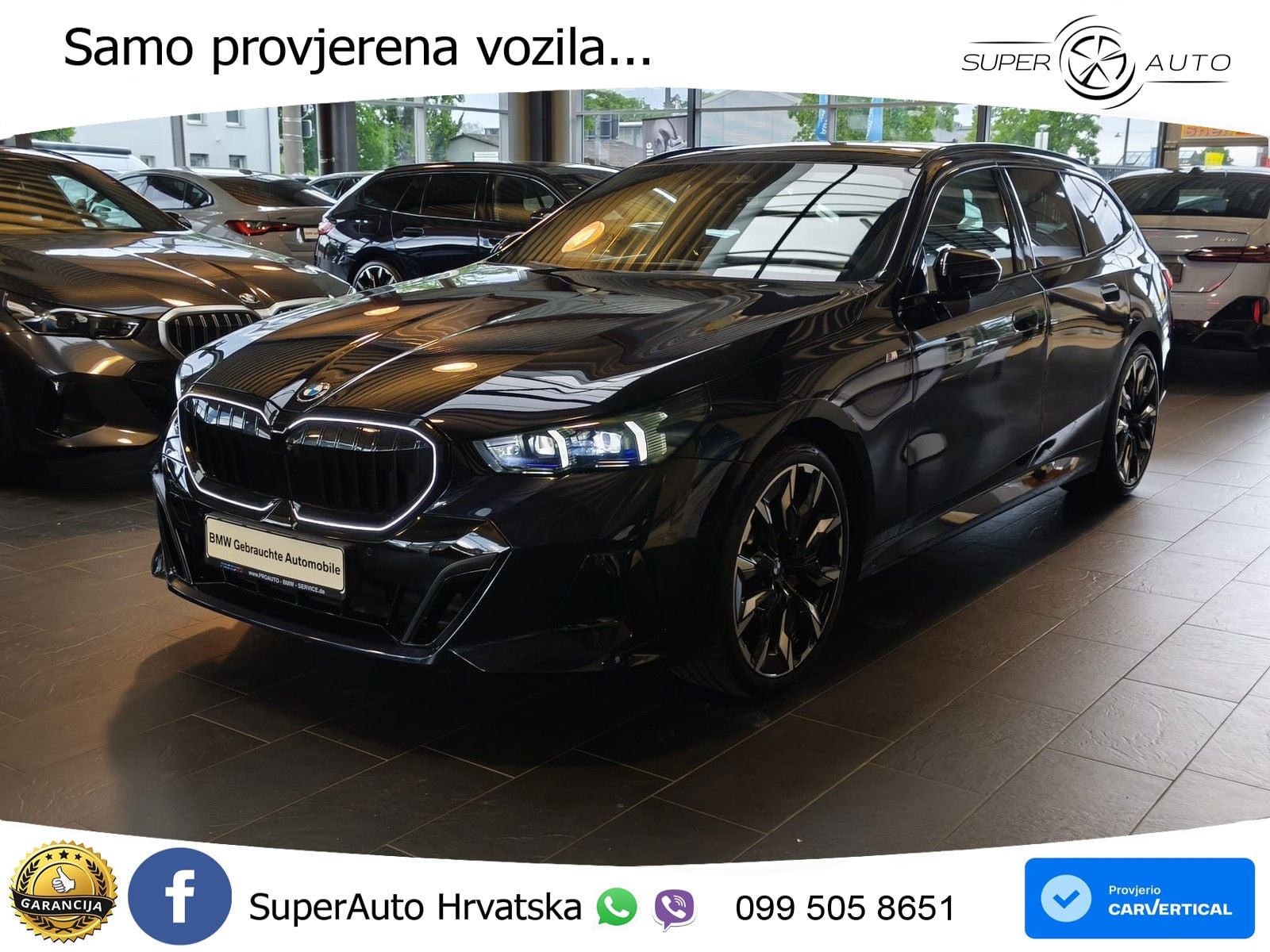 BMW 520i Touring (208 KS) Steptronic M Sport ACC+HEAD+GR SJED+360+PANO