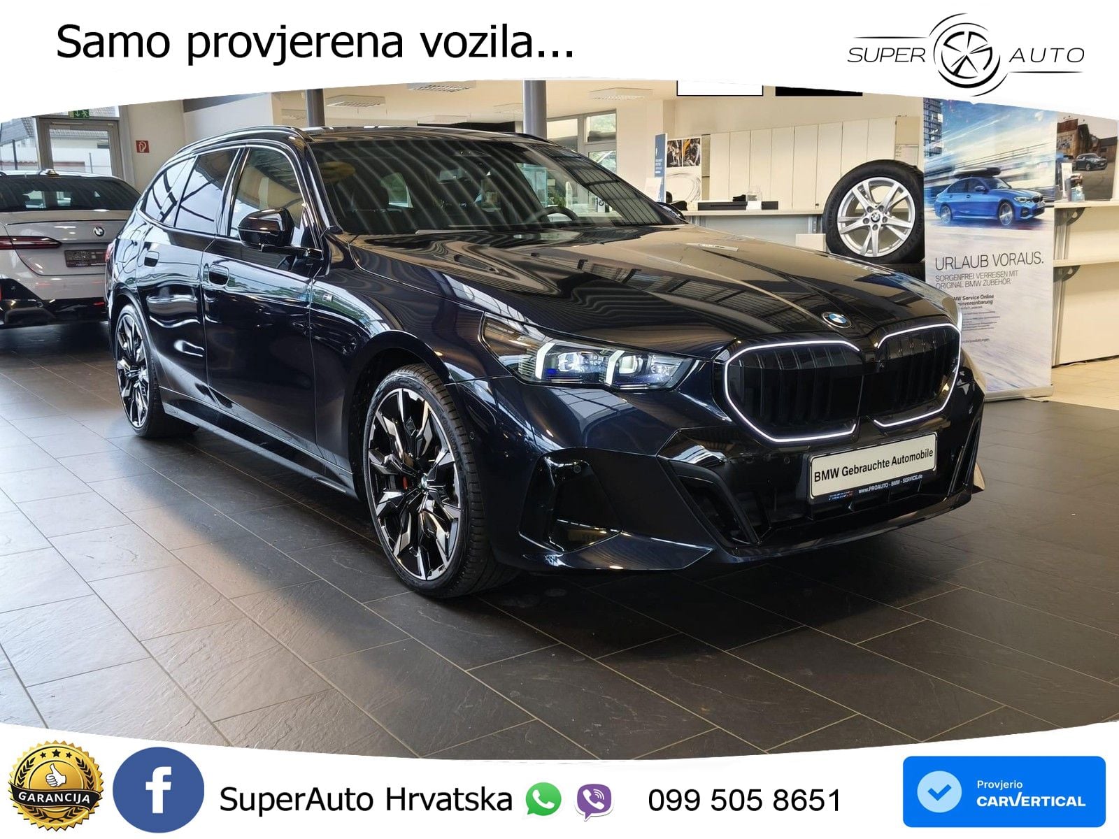 BMW 520i Touring (208 KS) Steptronic M Sport ACC+HEAD+GR SJED+360+PANO