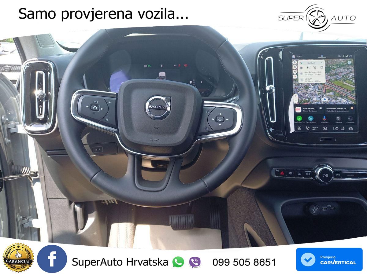 Volvo XC40 2.0 B3 163 KS Automatic LED+GR SJED+ACC