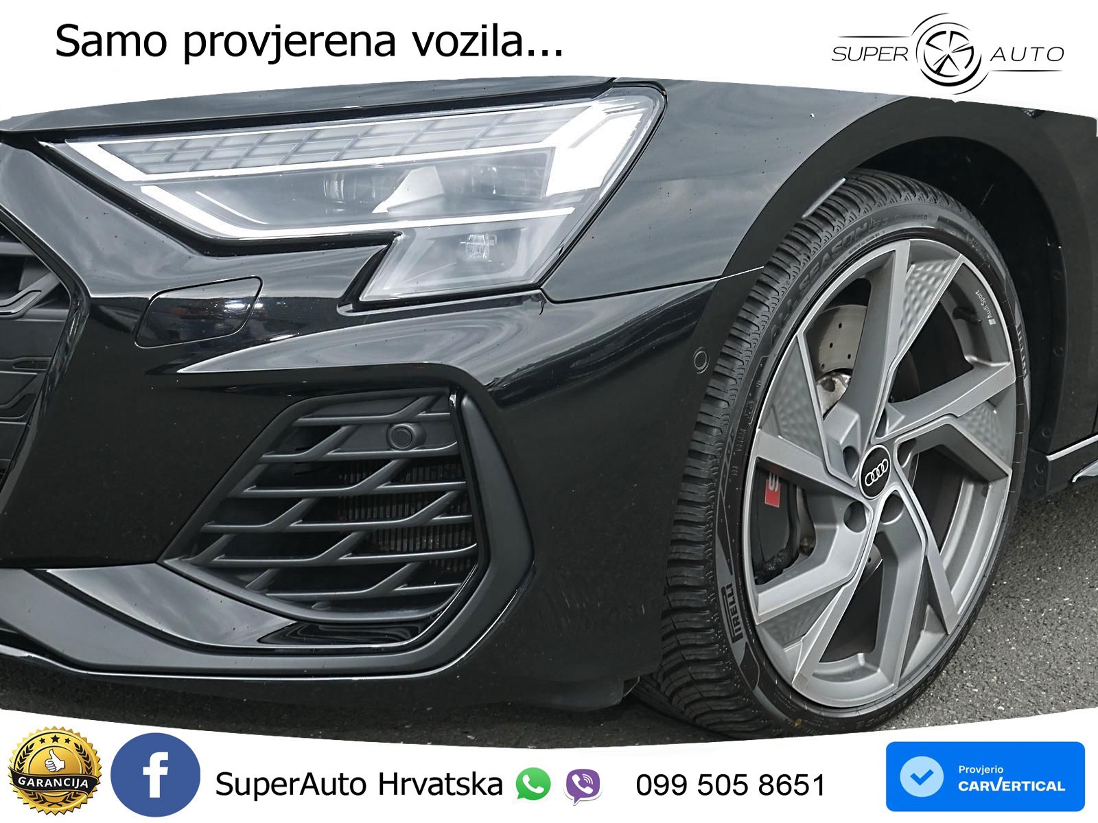 Audi S3 2.0 TFSI (333 KS) quattro S tronic LED+GR SJED+ACC