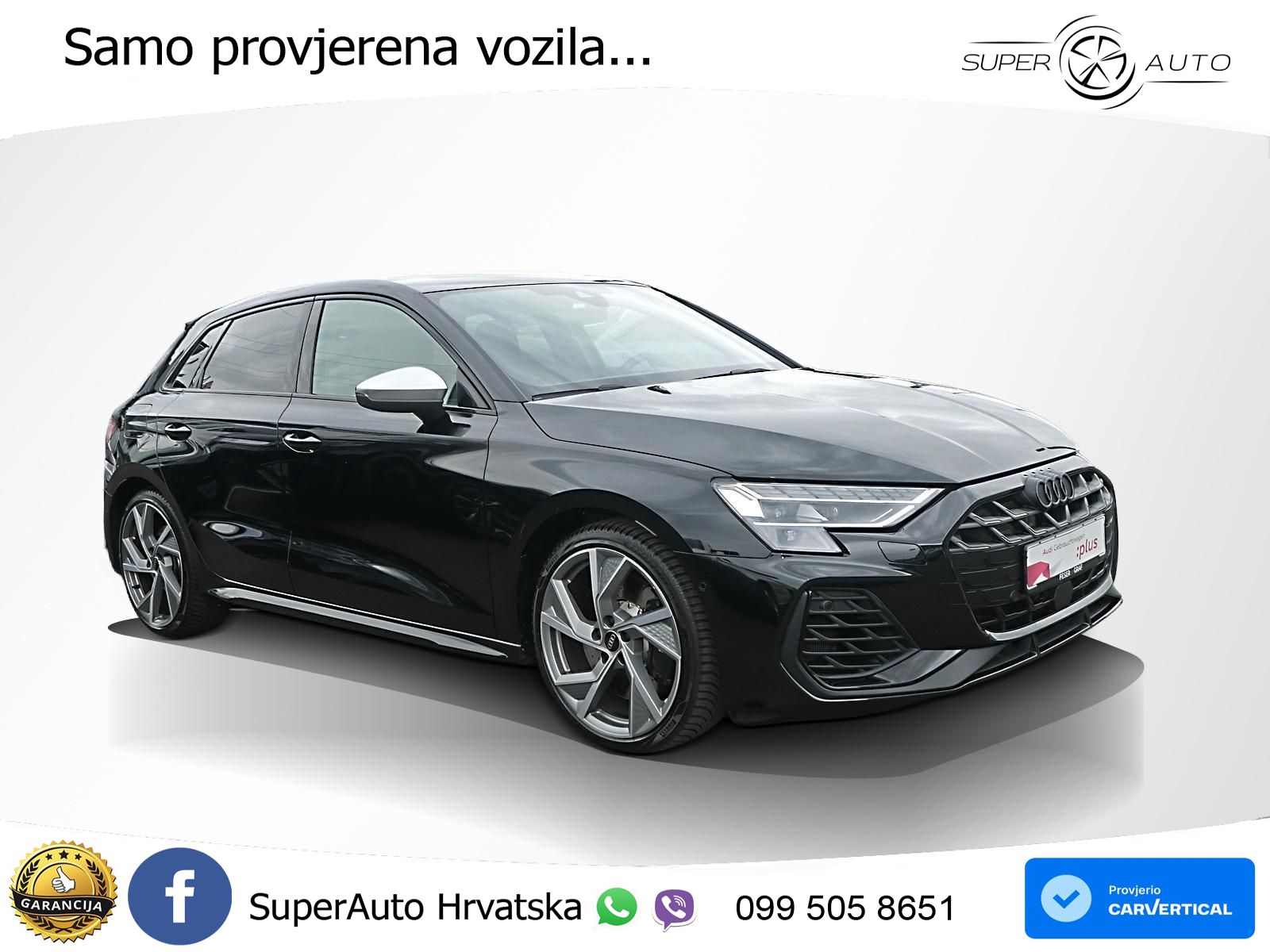 Audi S3 2.0 TFSI (333 KS) quattro S tronic LED+GR SJED+ACC