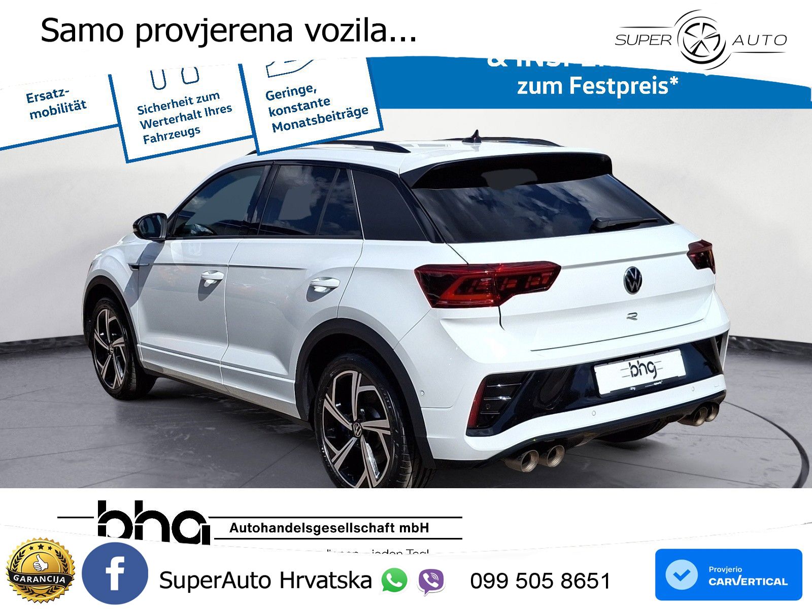 Volkswagen T-Roc I R 2.0 TSI (300 KS) OPF 4M DSG MATRIX+GR SJED+KAM