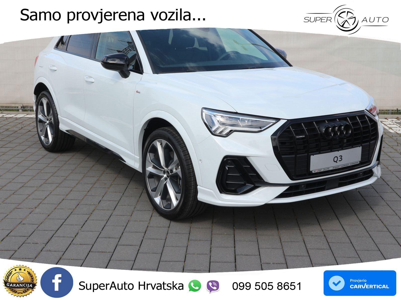 Audi Q3 40 TDI (200 KS) quattro S tronic S line LED+GR SJED+ACC