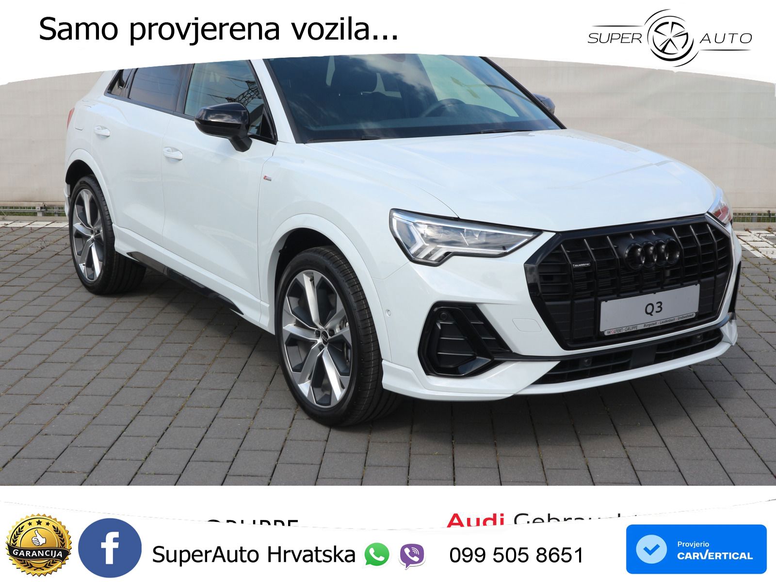 Audi Q3 40 TDI (200 KS) quattro S tronic S line LED+GR SJED+ACC
