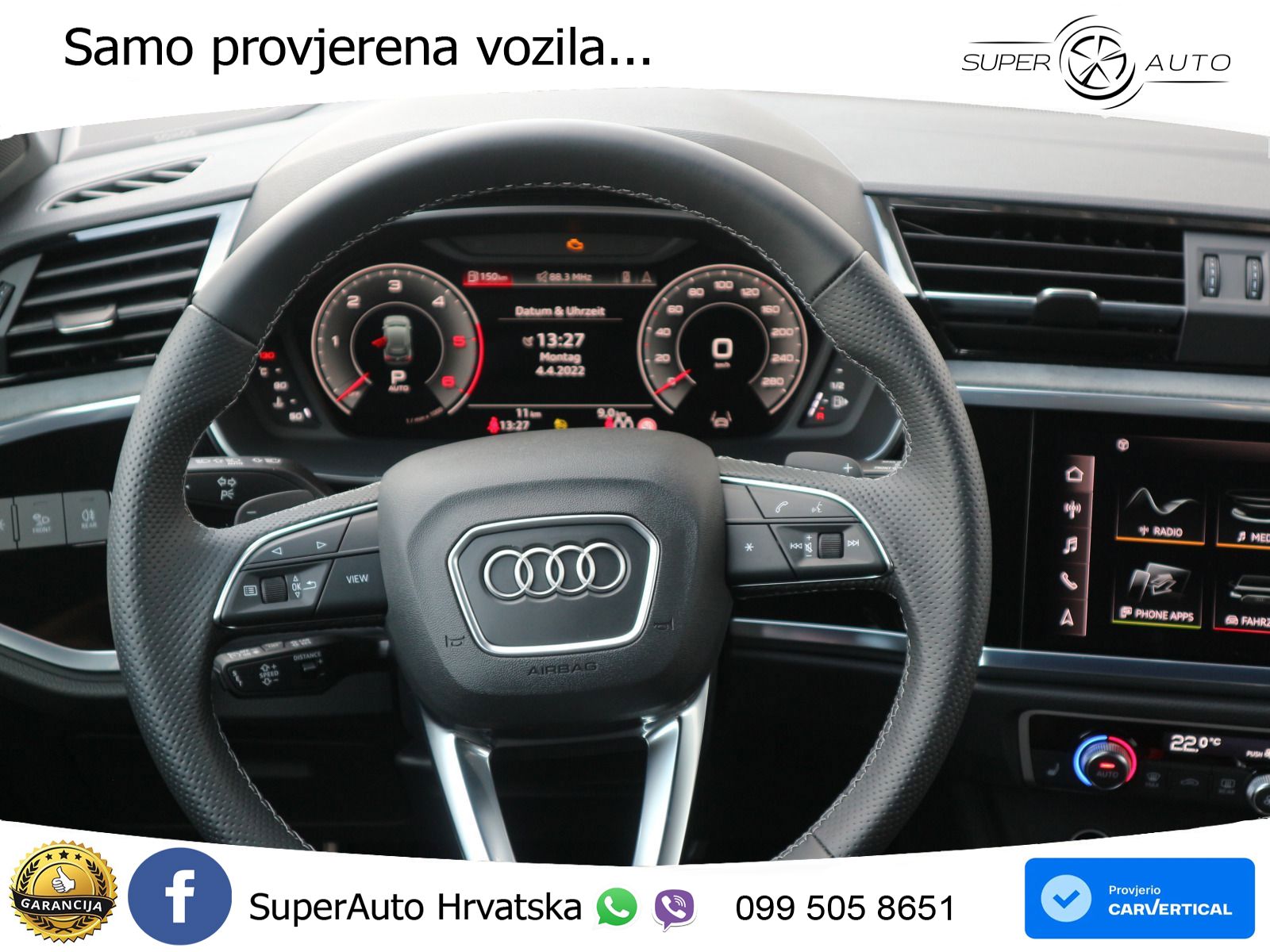 Audi Q3 40 TDI (200 KS) quattro S tronic S line LED+GR SJED+ACC