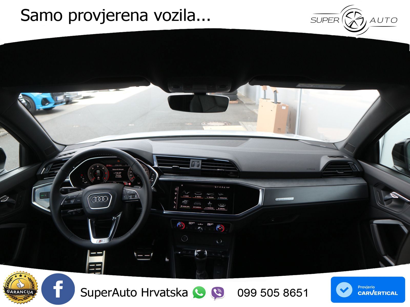 Audi Q3 40 TDI (200 KS) quattro S tronic S line LED+GR SJED+ACC