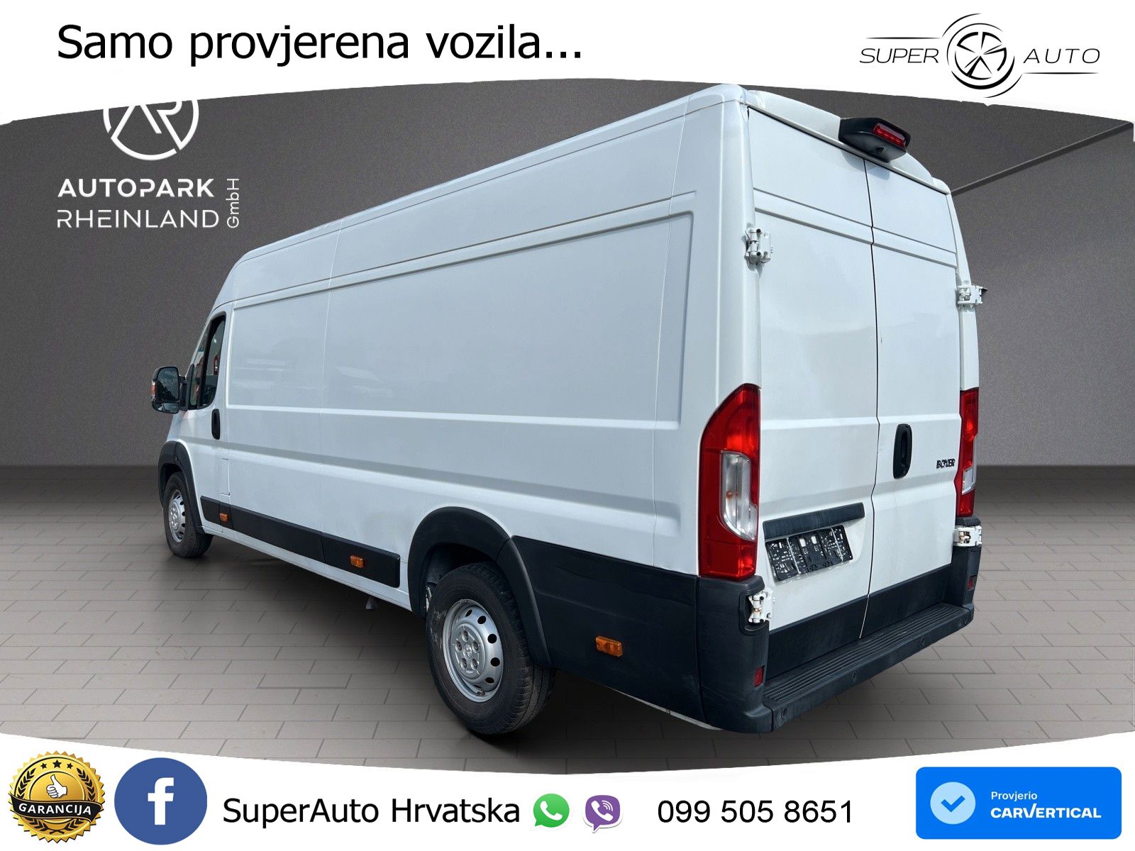 Peugeot Boxer Kasten L4H2 Premium*Motor Neu*0 Km* 165 KS