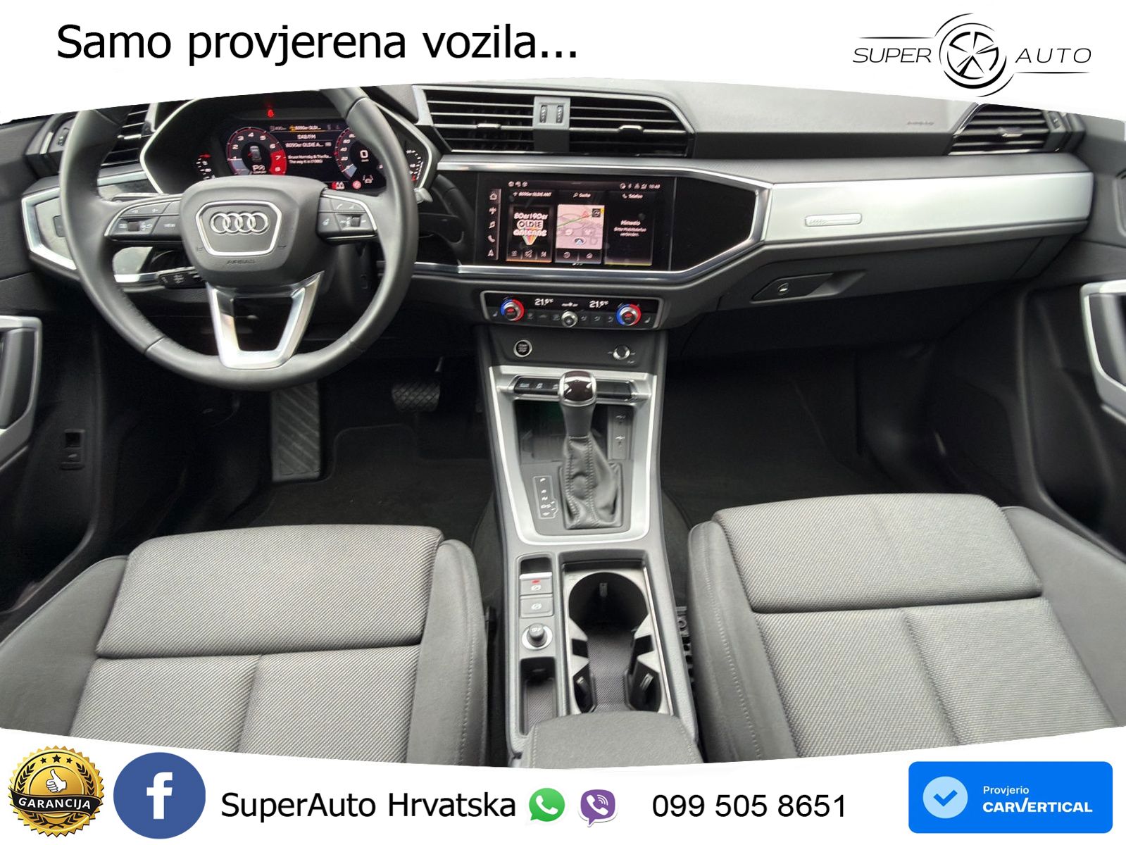Audi Q3 35 TFSI (150 KS) S tronic advanced LED+GR SJED+ACC