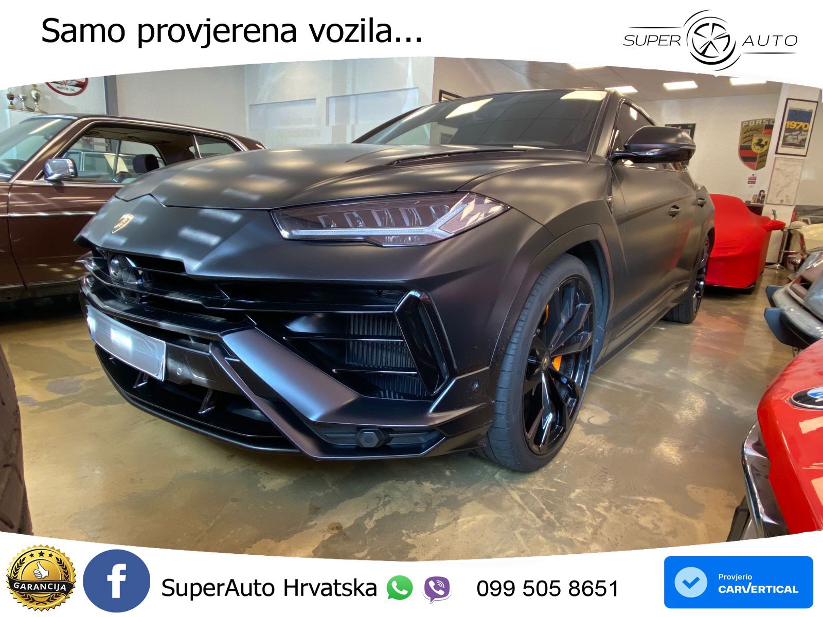 Lamborghini Urus S 4.0 V8 (666 KS) 4WD Automatic LED+GR SJED+ACC