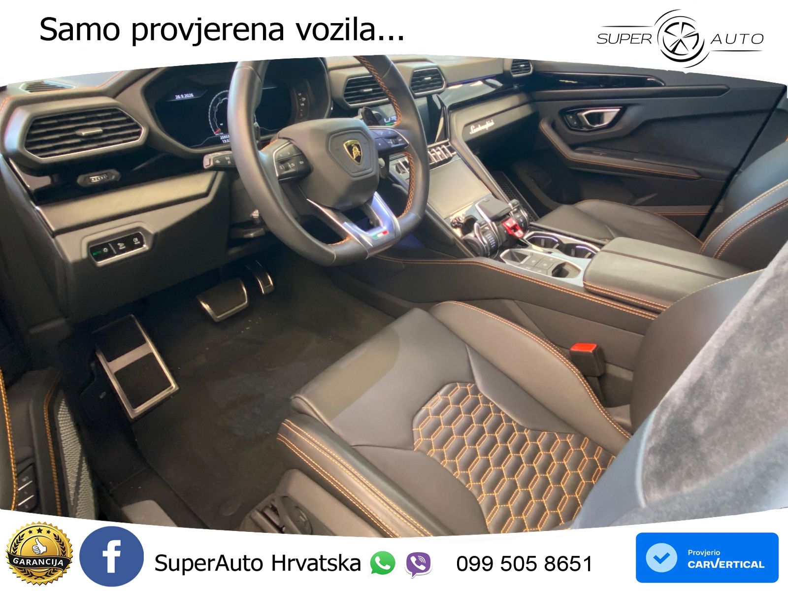 Lamborghini Urus S 4.0 V8 (666 KS) 4WD Automatic LED+GR SJED+ACC