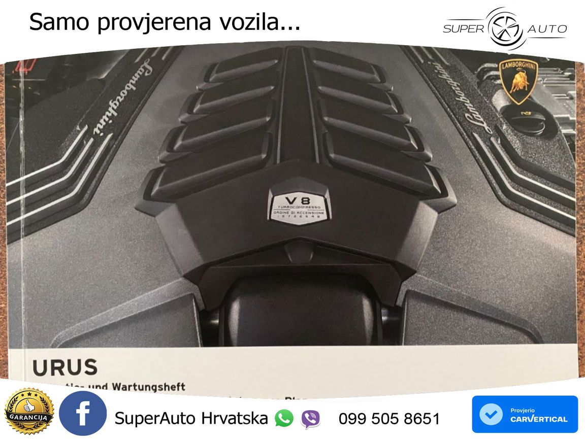 Lamborghini Urus S 4.0 V8 (666 KS) 4WD Automatic LED+GR SJED+ACC