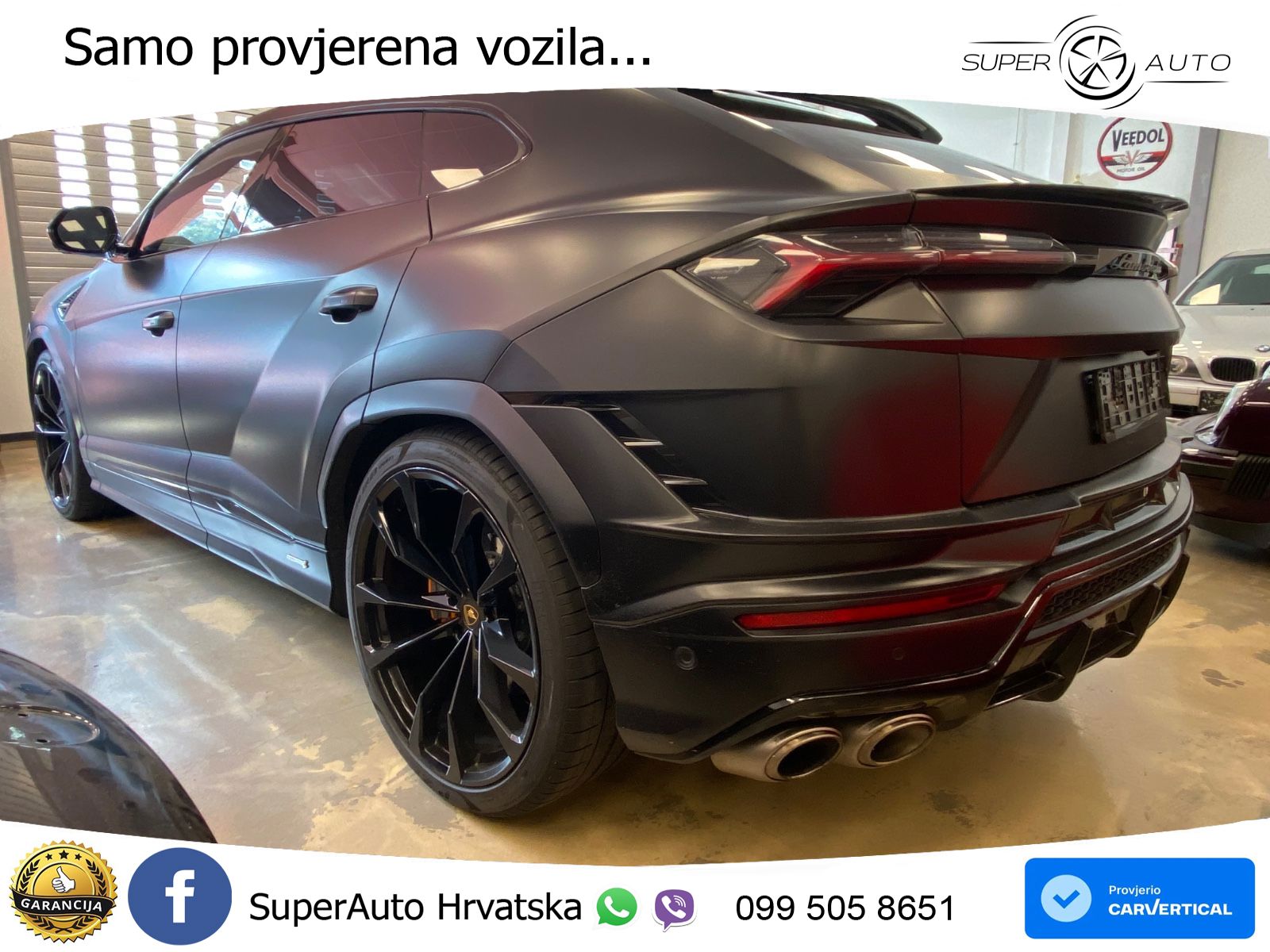 Lamborghini Urus S 4.0 V8 (666 KS) 4WD Automatic LED+GR SJED+ACC