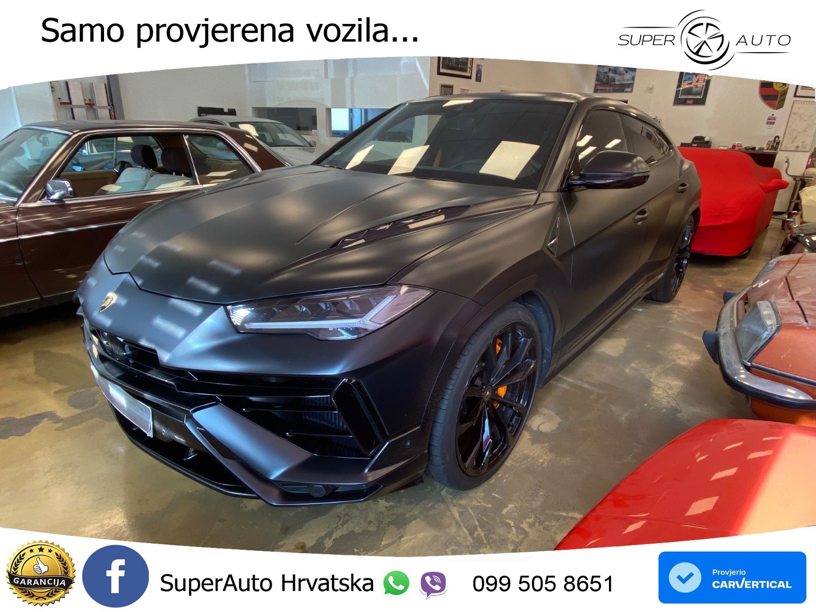 Lamborghini Urus S 4.0 V8 (666 KS) 4WD Automatic LED+GR SJED+ACC
