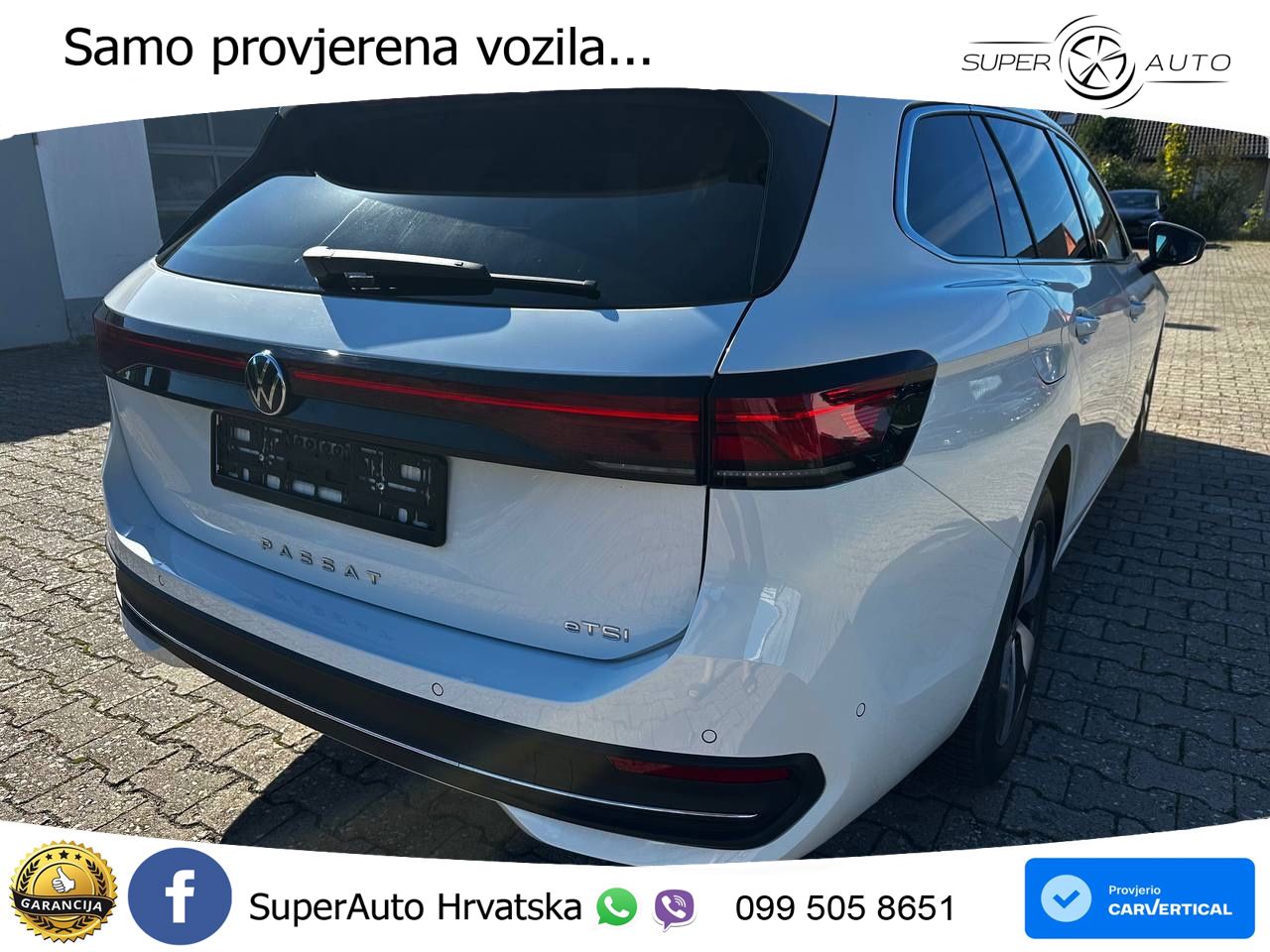 Volkswagen Passat Variant 1.5 eTSI (150 KS) DSG Business LED+GR SJED+ACC
