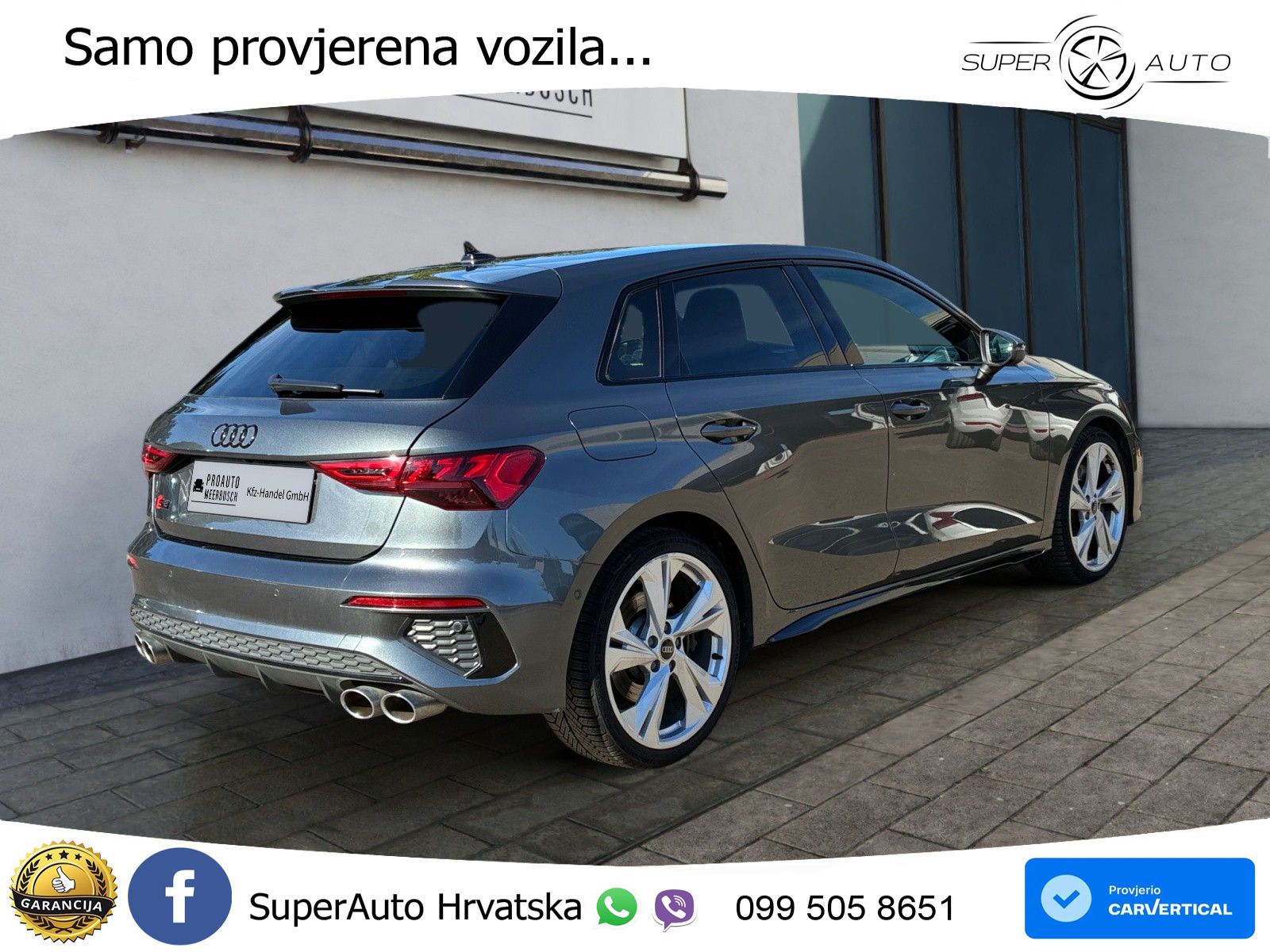 Audi S3 2.0 TFSI (310 KS) quattro S tronic MATRIX+GR SJED+KAM