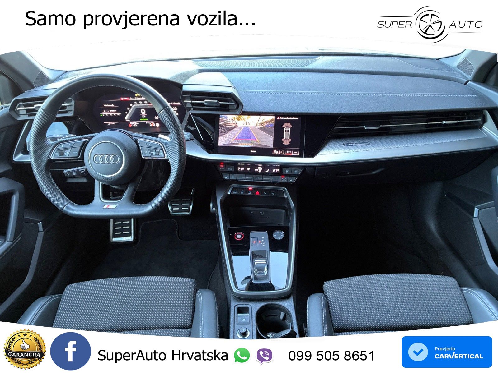 Audi S3 2.0 TFSI (310 KS) quattro S tronic MATRIX+GR SJED+KAM