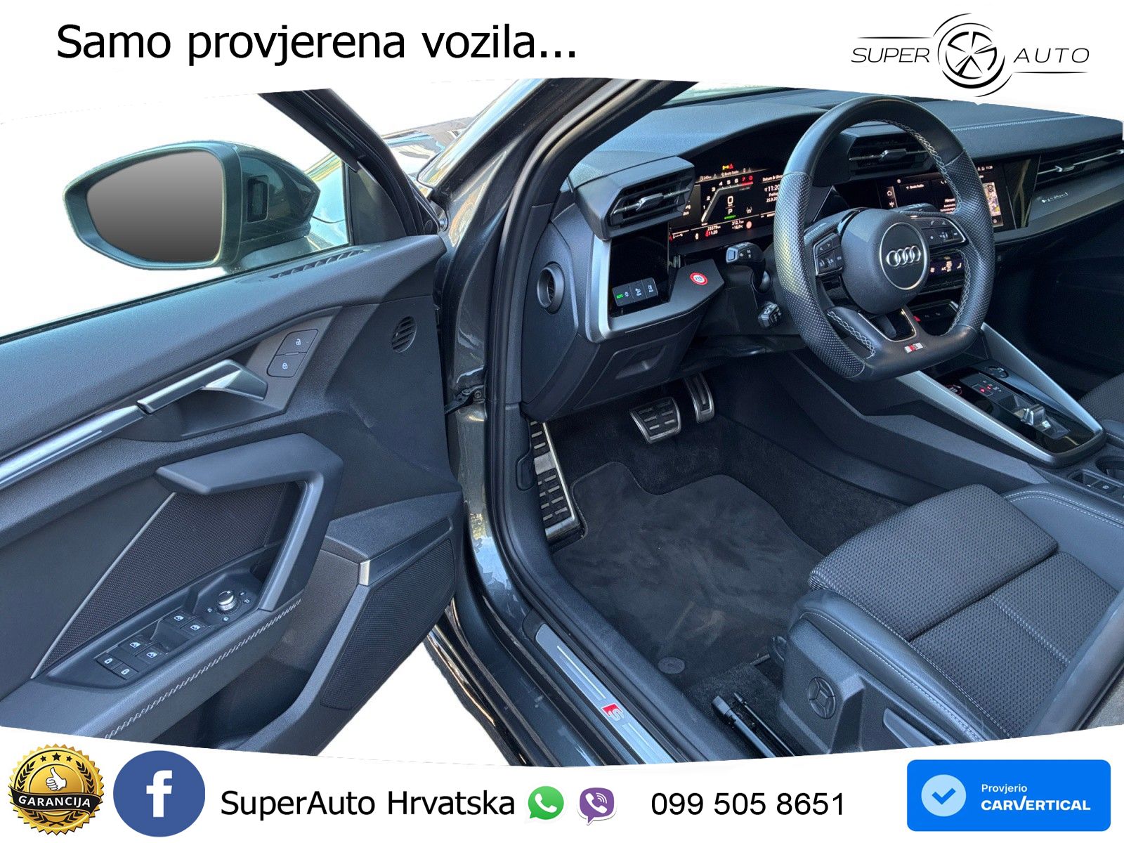 Audi S3 2.0 TFSI (310 KS) quattro S tronic MATRIX+GR SJED+KAM