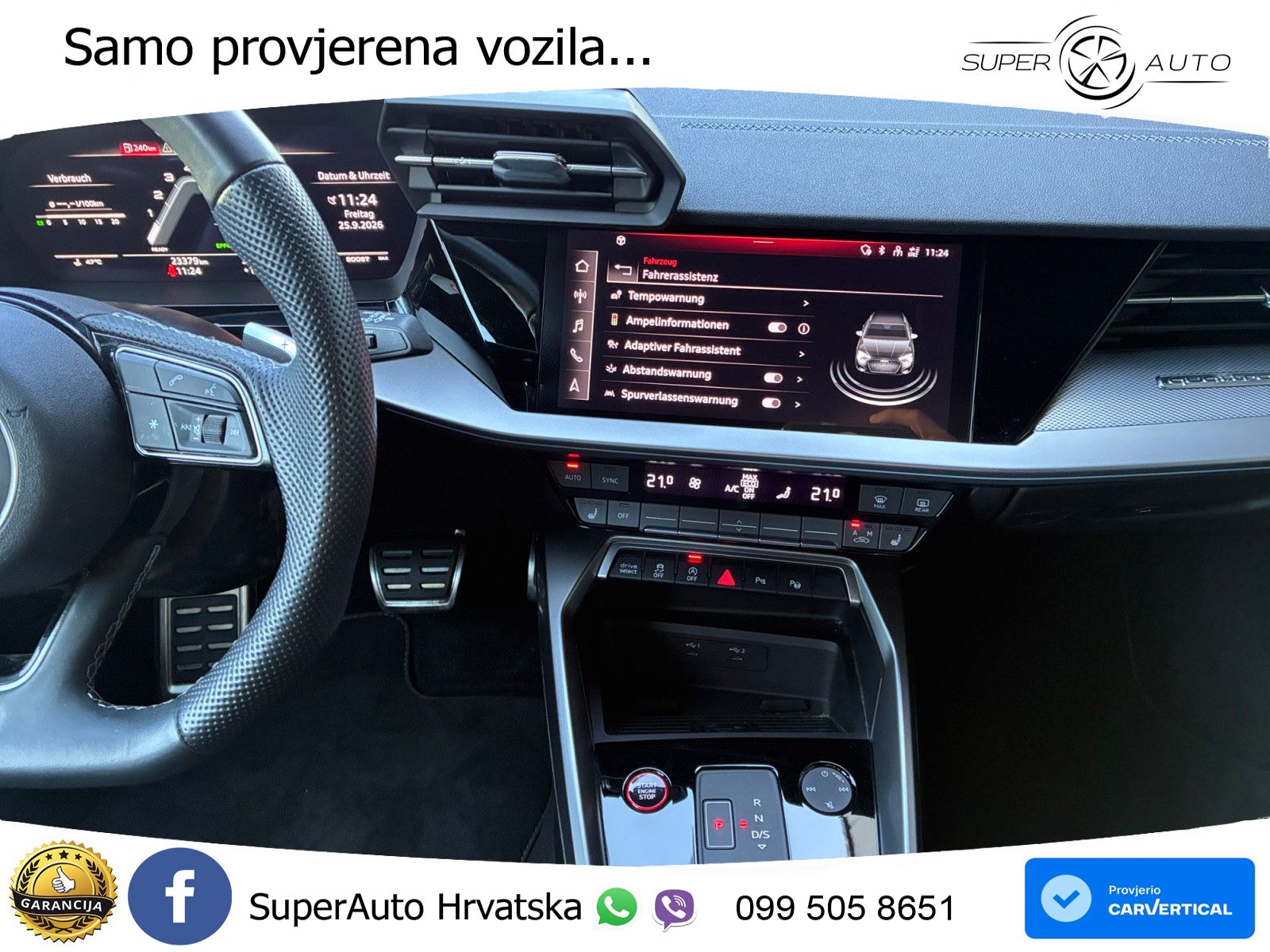 Audi S3 2.0 TFSI (310 KS) quattro S tronic MATRIX+GR SJED+KAM