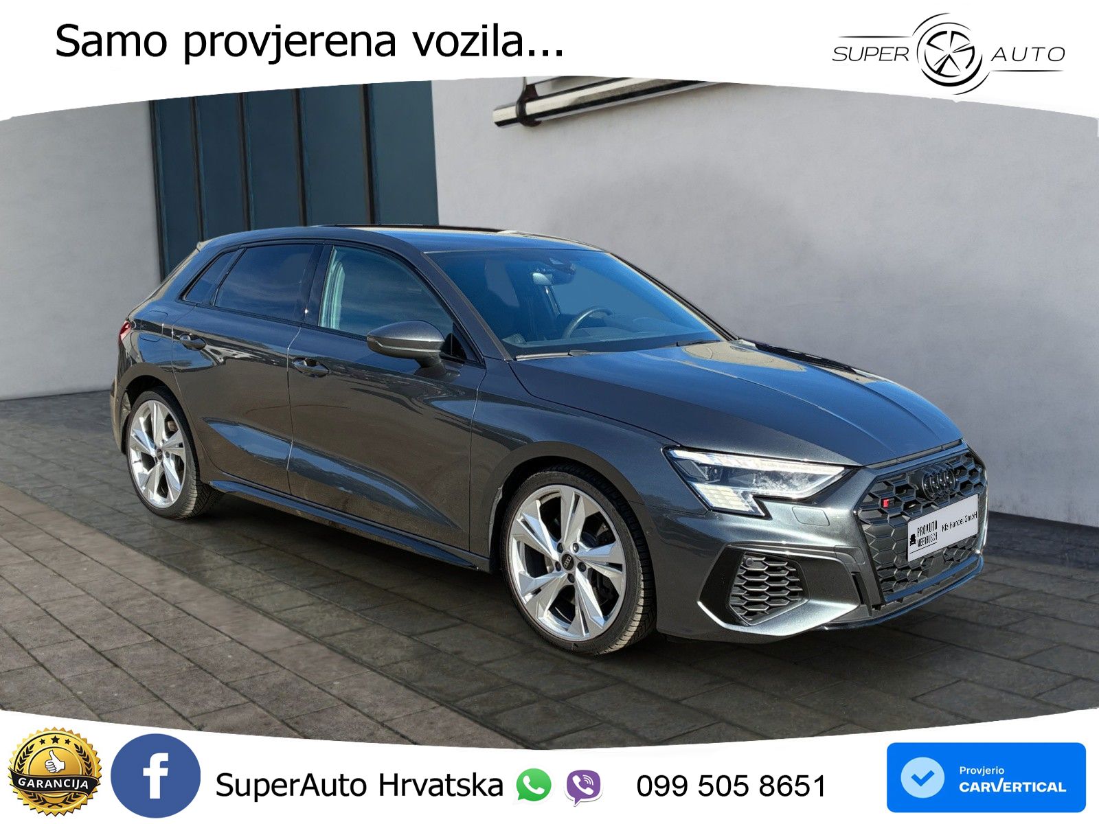 Audi S3 2.0 TFSI (310 KS) quattro S tronic MATRIX+GR SJED+KAM