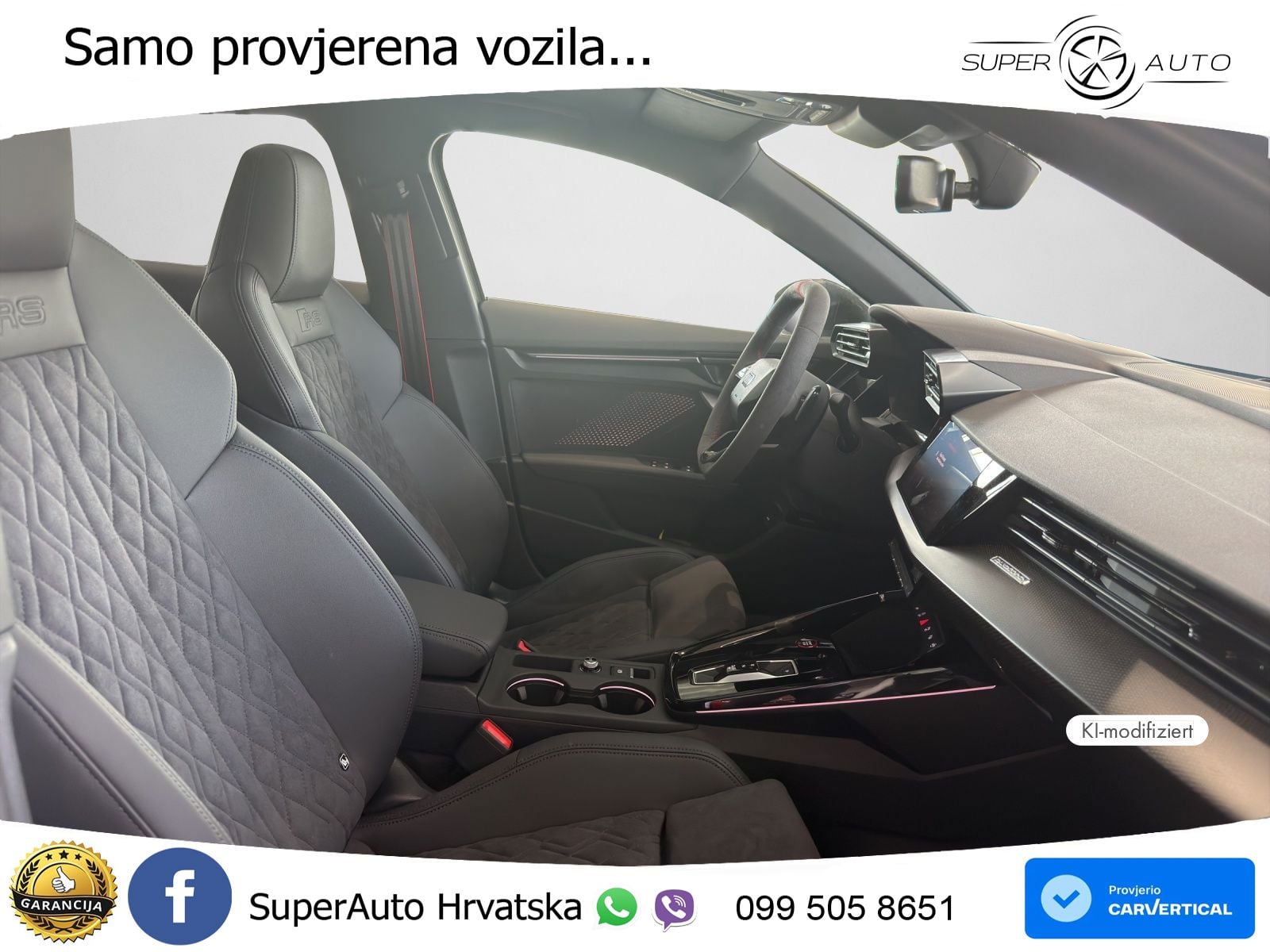 Audi RS3 Sedan 2.5 TFSI (400 KS) quattro S tronic MATRIX+GR SJED+KAM