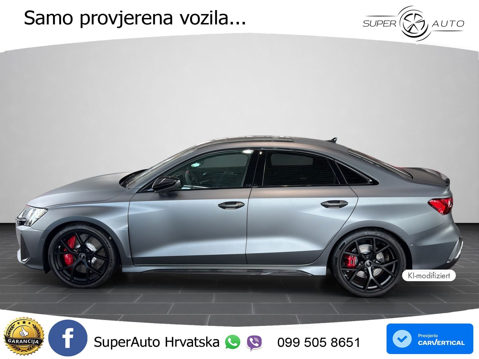 Audi RS3 Sedan 2.5 TFSI (400 KS) quattro S tronic MATRIX+GR SJED+KAM