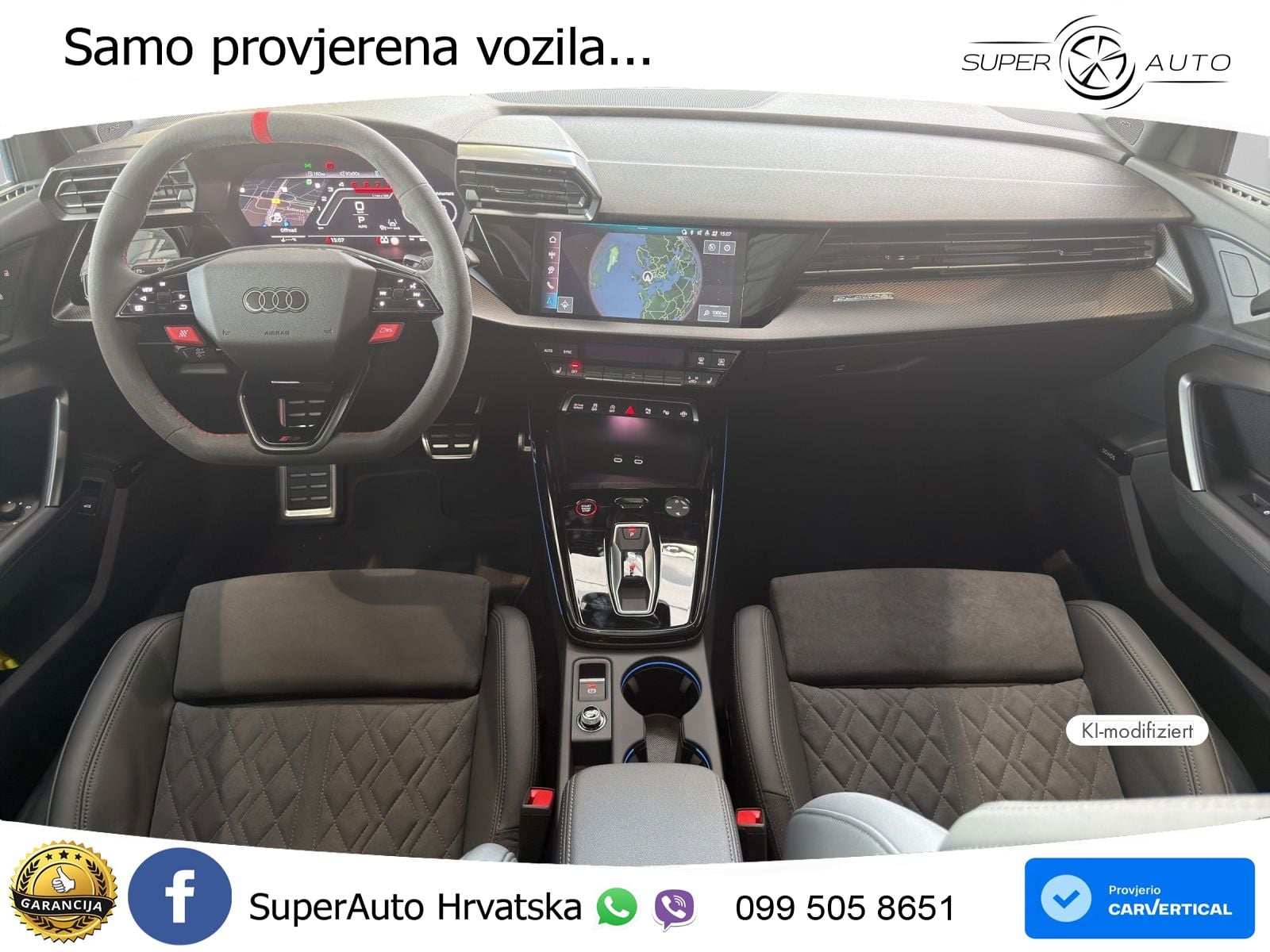 Audi RS3 Sedan 2.5 TFSI (400 KS) quattro S tronic MATRIX+GR SJED+KAM