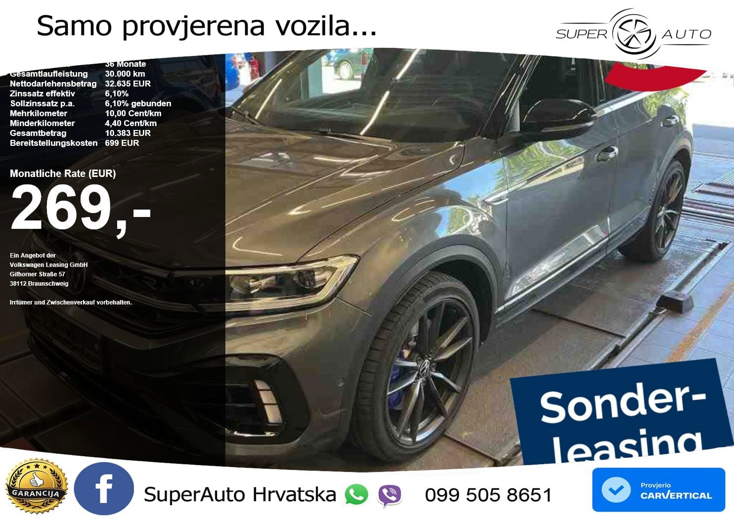 Volkswagen T-Roc R 2.0 TSI (300 KS) OPF 4M DSG LED+GR SJED+ACC