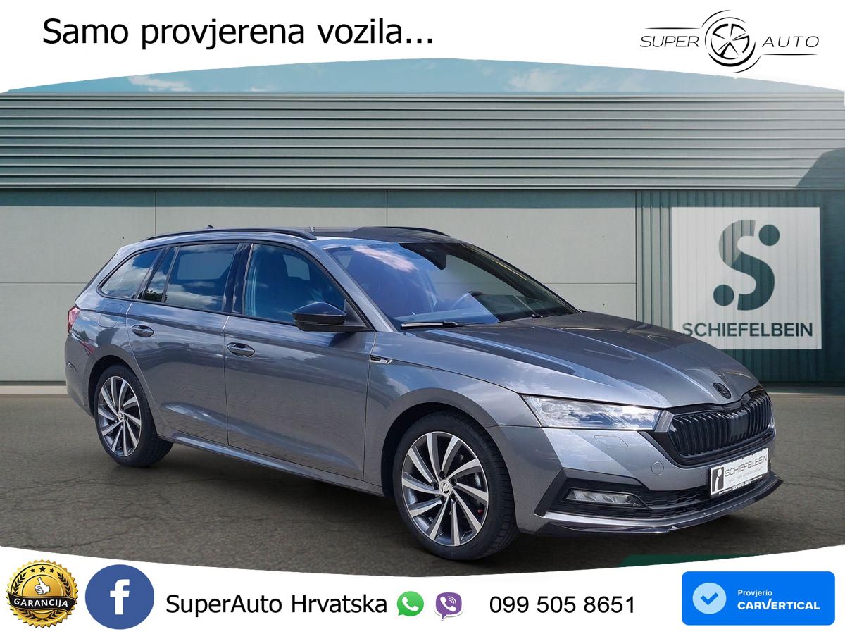 Škoda Octavia Combi 2.0 TDI (150 KS) DSG SportLine LED+GR SJED+ACC