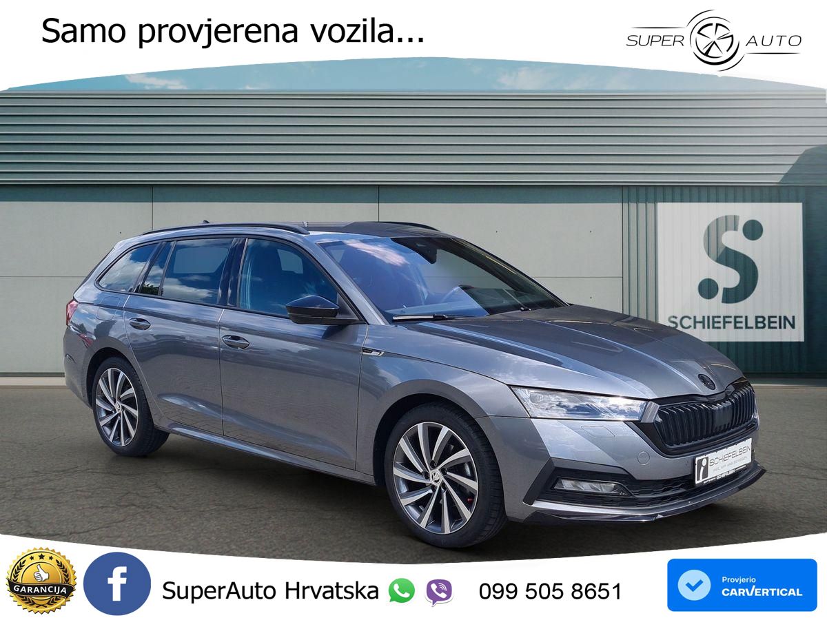 Škoda Octavia Combi 2.0 TDI (150 KS) DSG SportLine LED+GR SJED+ACC