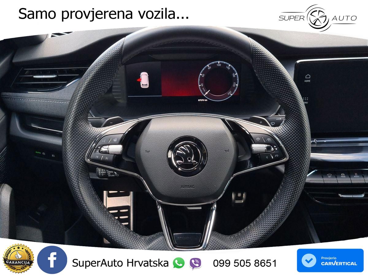Škoda Octavia Combi 2.0 TDI (150 KS) DSG SportLine LED+GR SJED+ACC