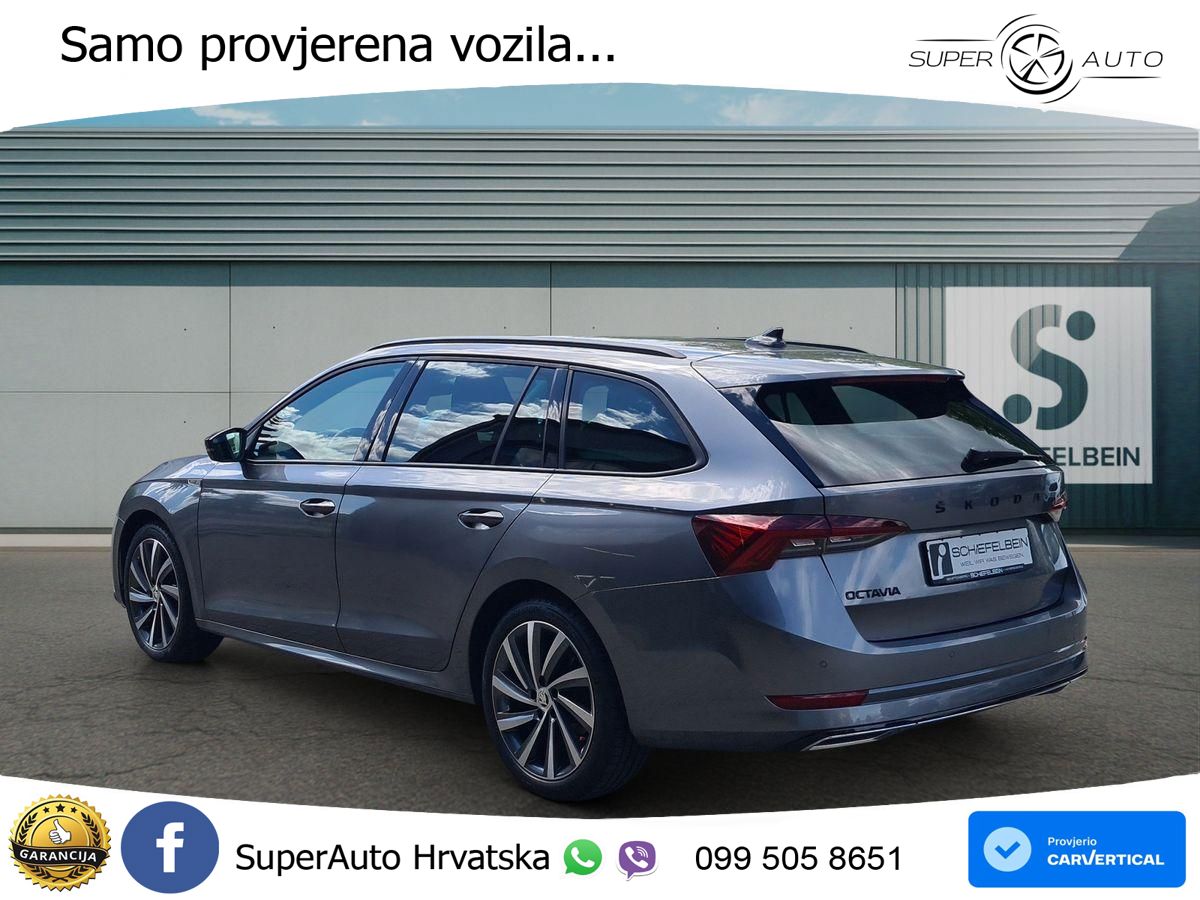 Škoda Octavia Combi 2.0 TDI (150 KS) DSG SportLine LED+GR SJED+ACC