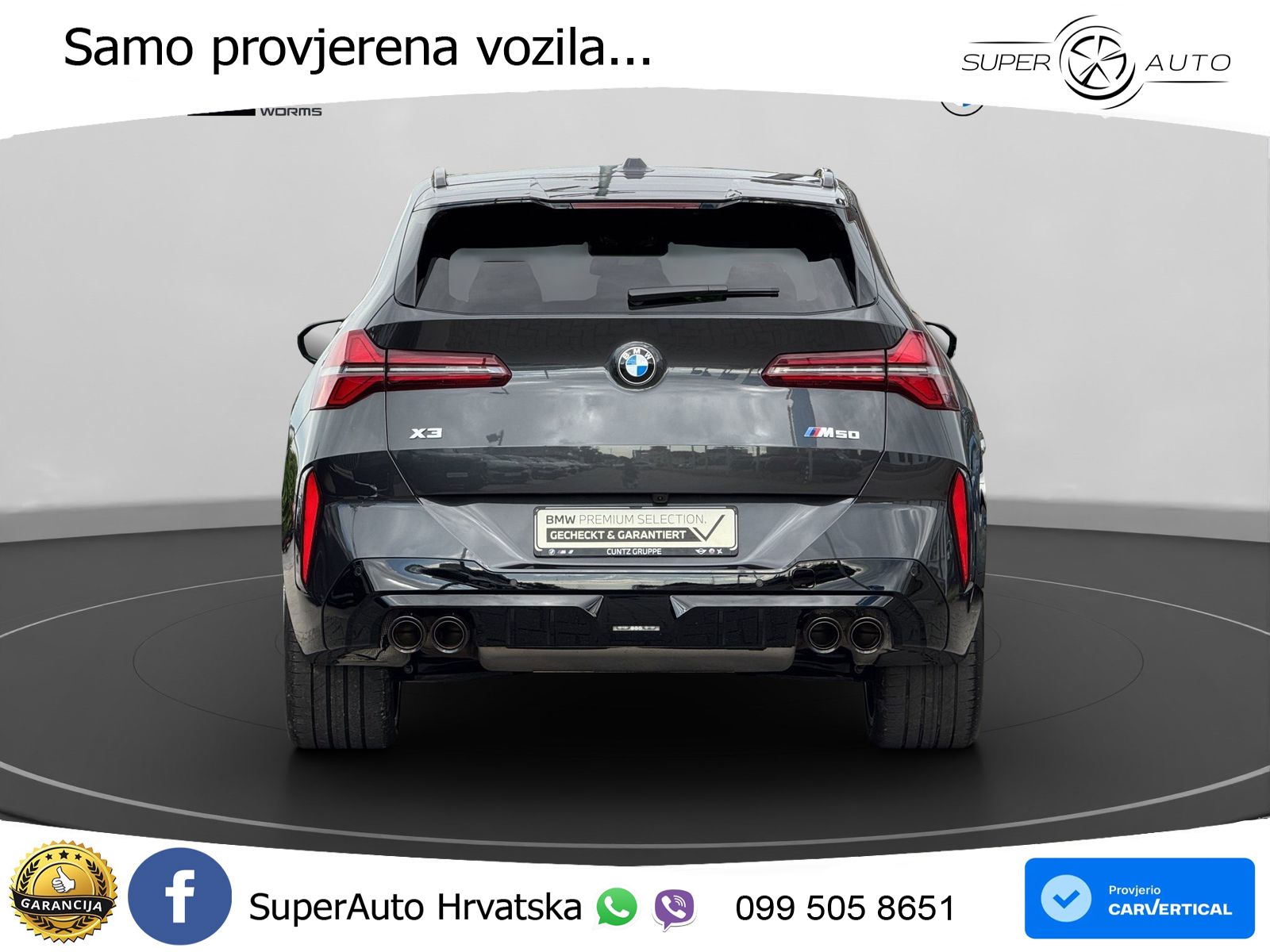 BMW X3 M50 xDrive Steptronic ACC+HEAD+4xGR SJED+360+PANO