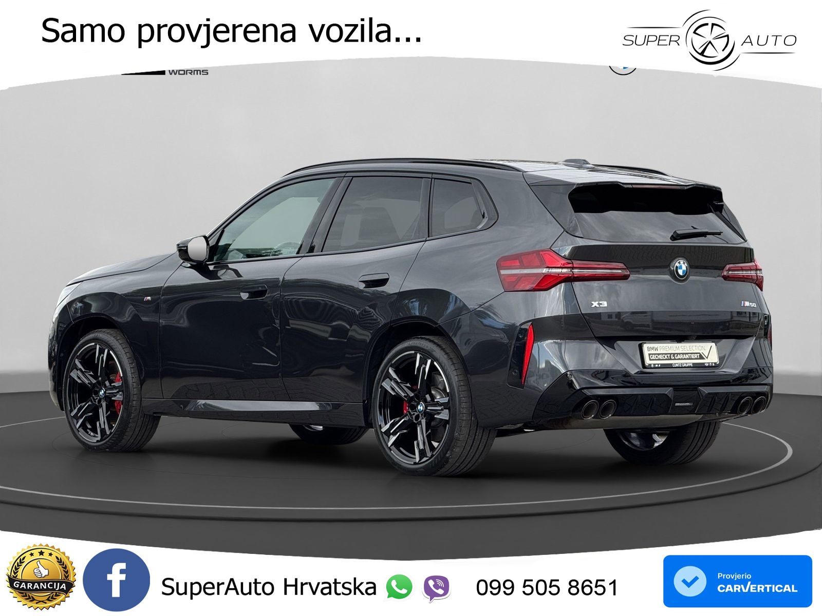 BMW X3 M50 xDrive Steptronic ACC+HEAD+4xGR SJED+360+PANO