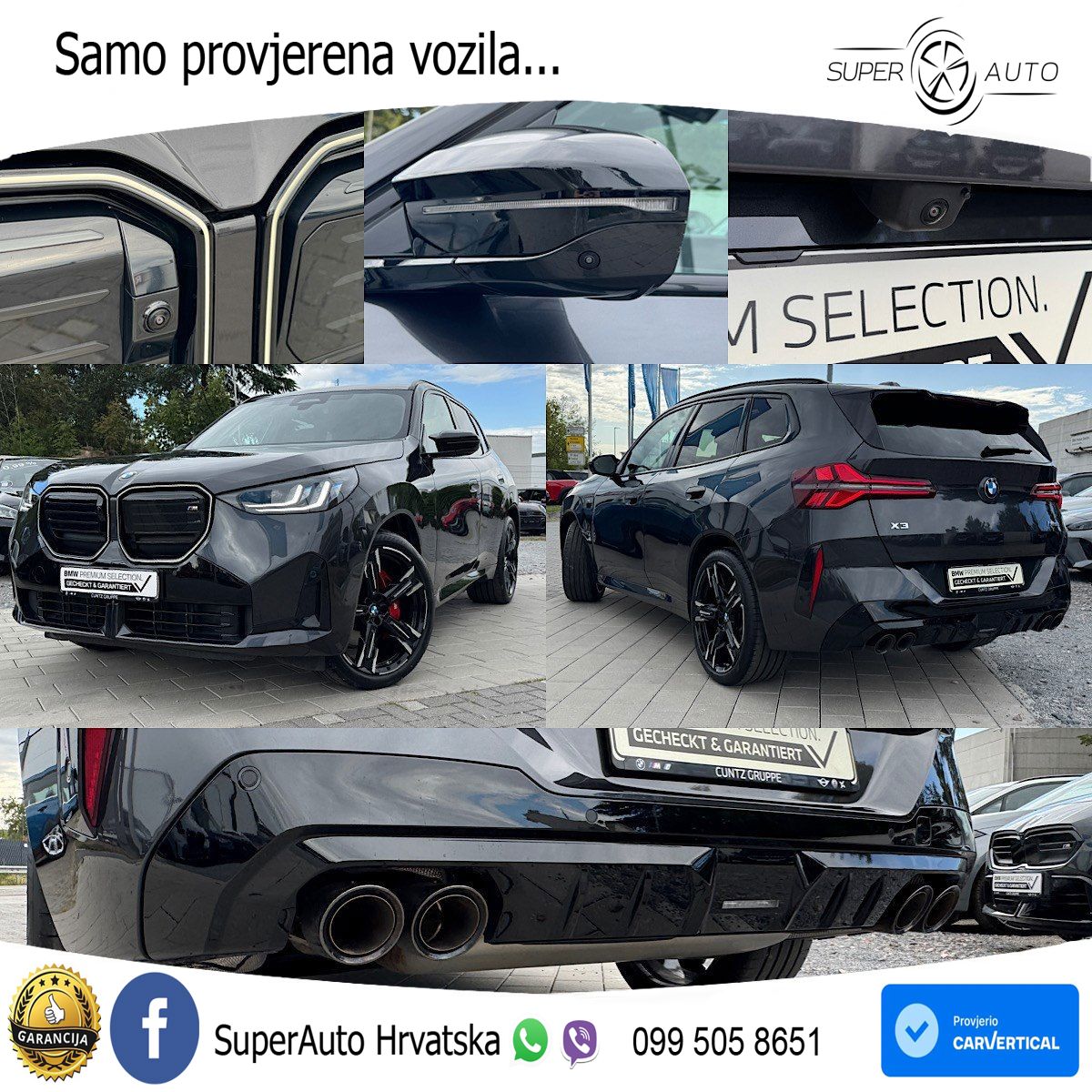 BMW X3 M50 xDrive Steptronic ACC+HEAD+4xGR SJED+360+PANO