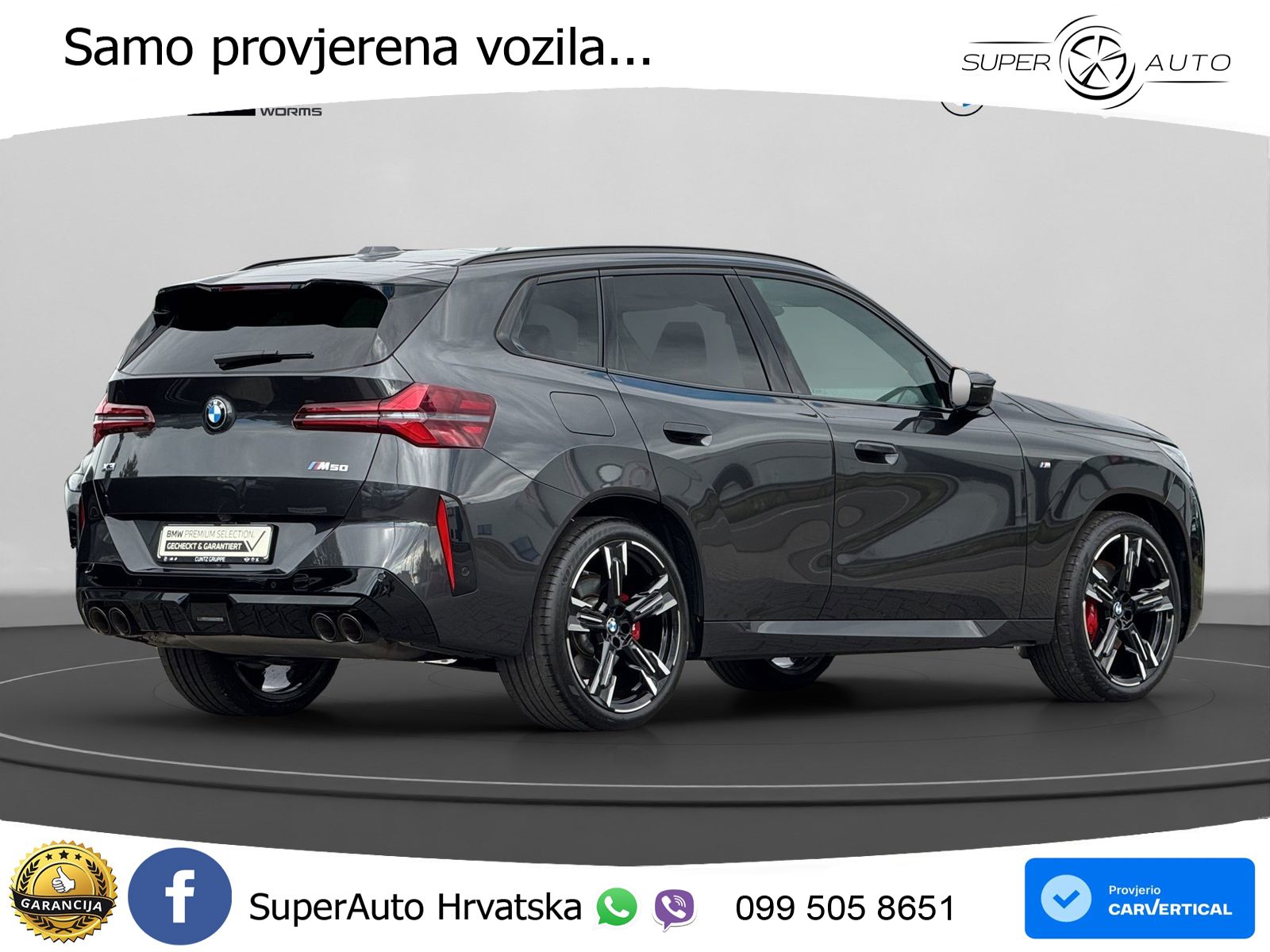 BMW X3 M50 xDrive Steptronic ACC+HEAD+4xGR SJED+360+PANO