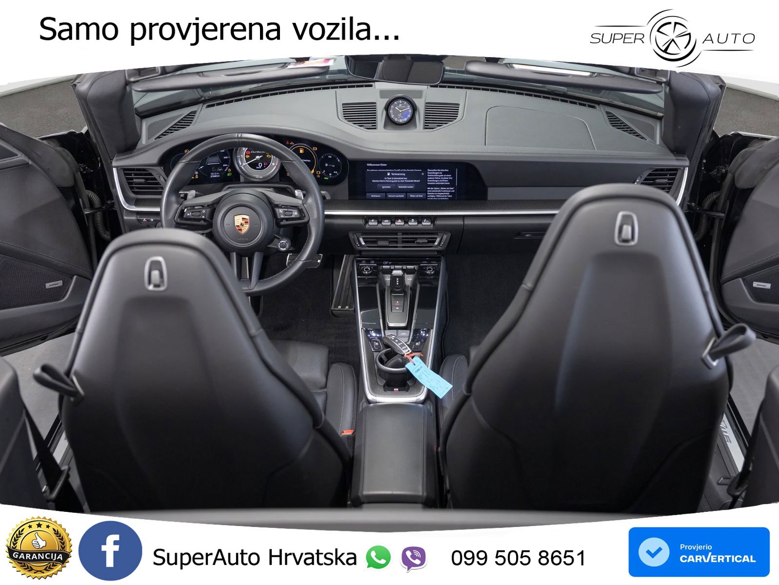 Porsche 911 Turbo S Cabriolet 3.8 (650 KS) PDK ZRAČNI+ACC+GR SJED+360